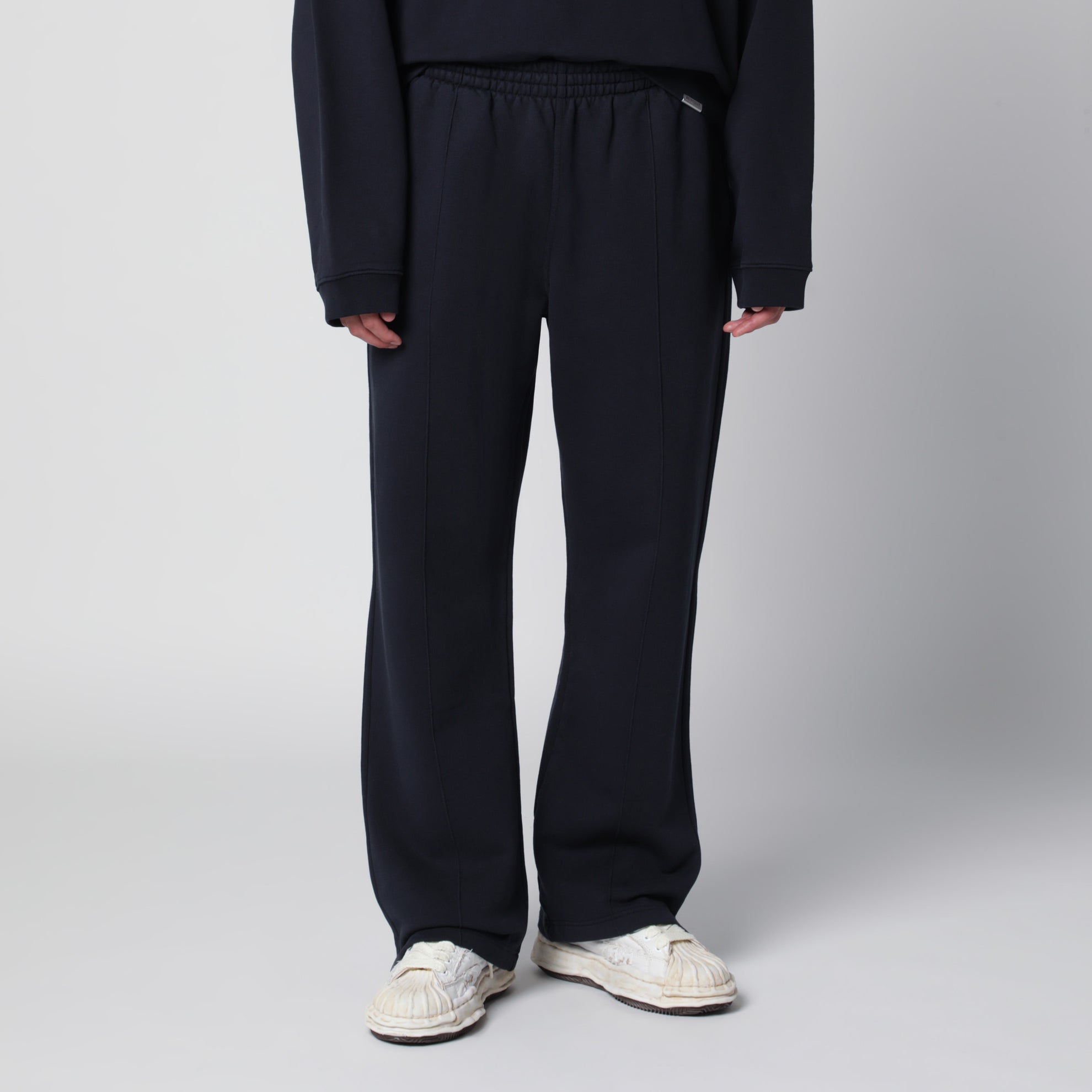 Pantaloni jogging blu notte in cotone