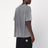 T-shirt col rond gris vintage
