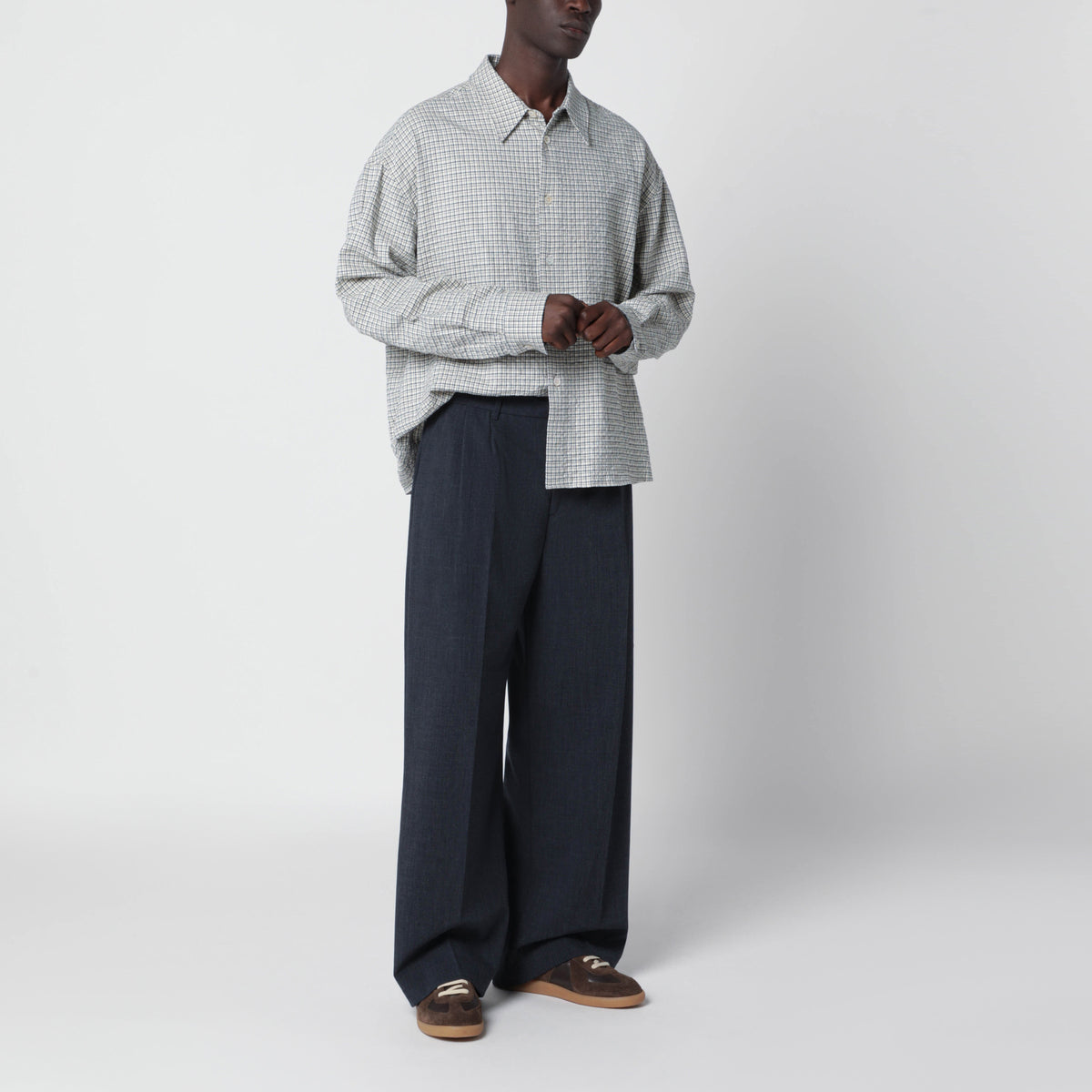 Blue Denim Inno Hose aus Wollmischung