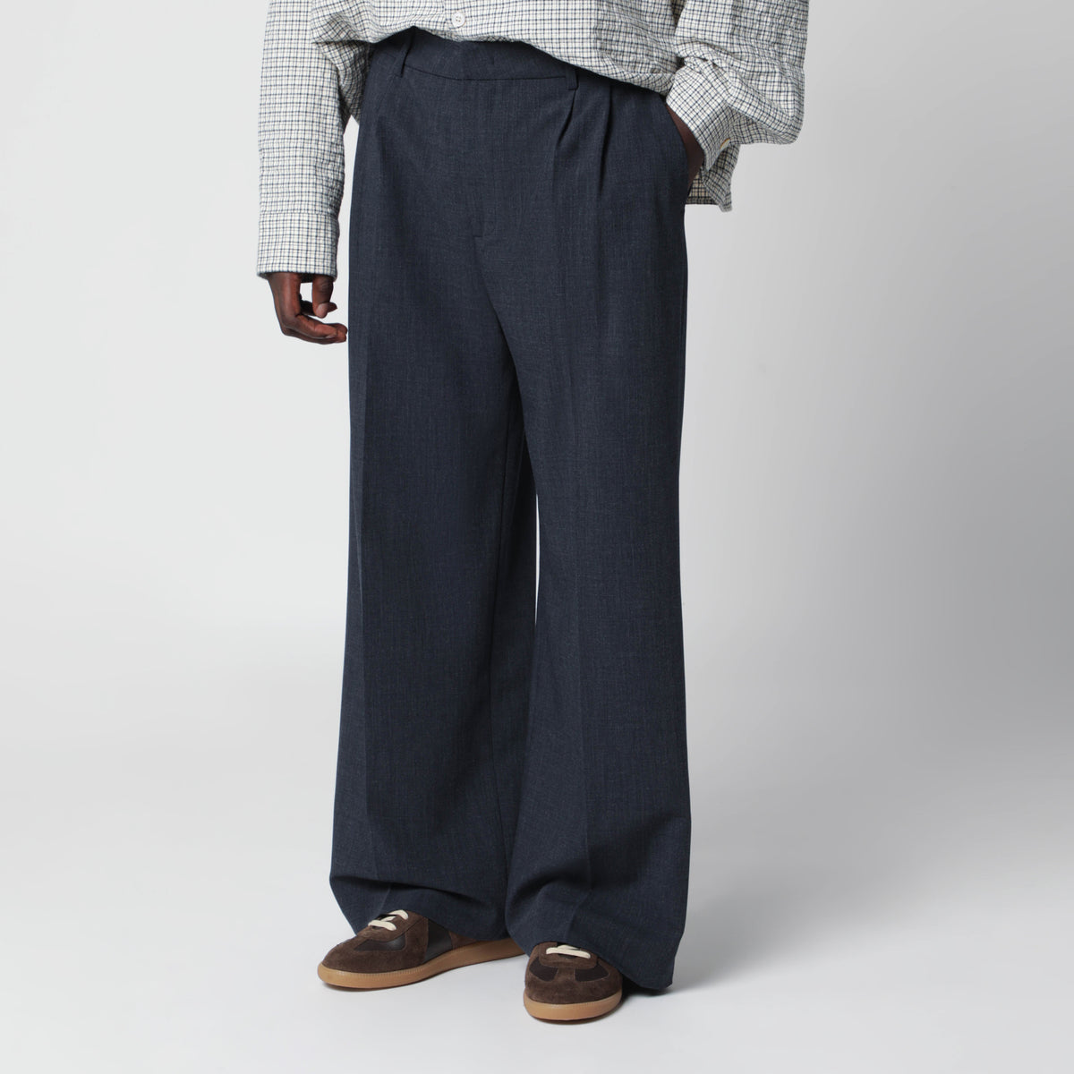 Blue Denim Inno Hose aus Wollmischung