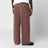 Ziegelfarbene Inno Hose aus Wollmischung