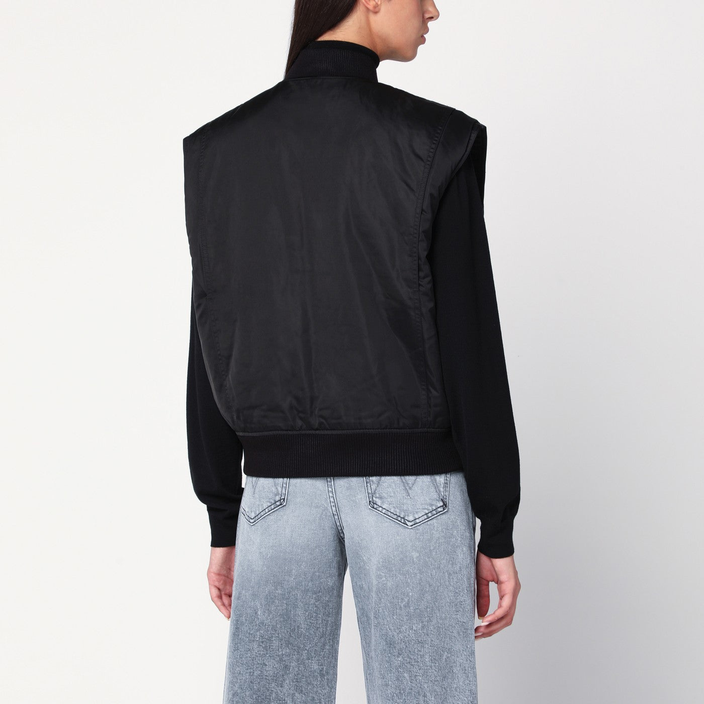 Giubbotto gilet Jamila nero