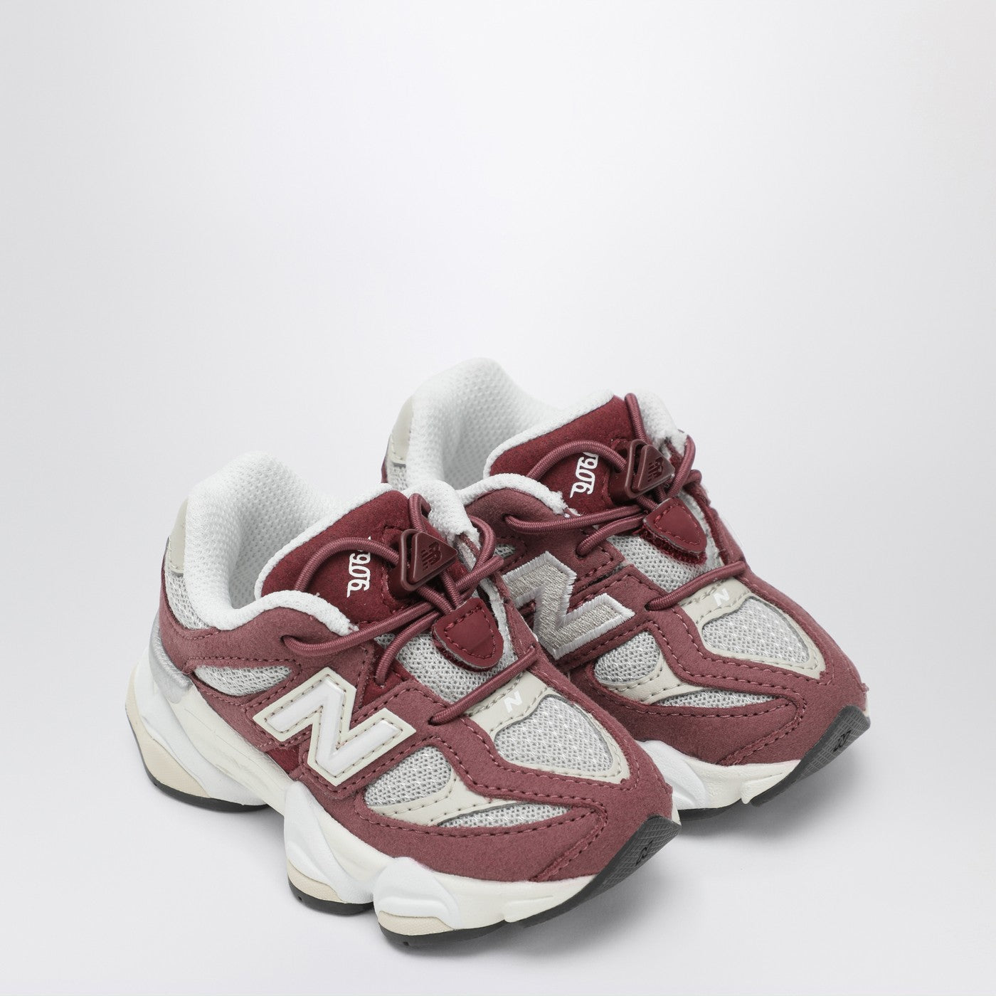 Sneakers New Balance 9060 LACE Washed Burgundy/White