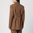 Brown wool double-breasted jacket