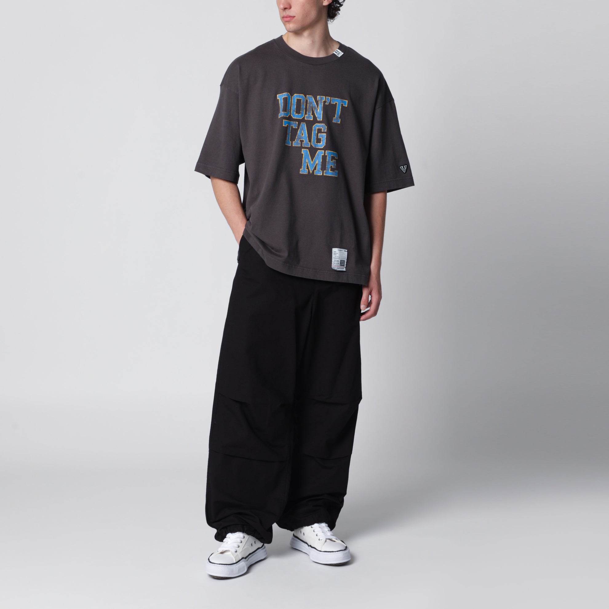 T-shirt Don't Tag Me en coton