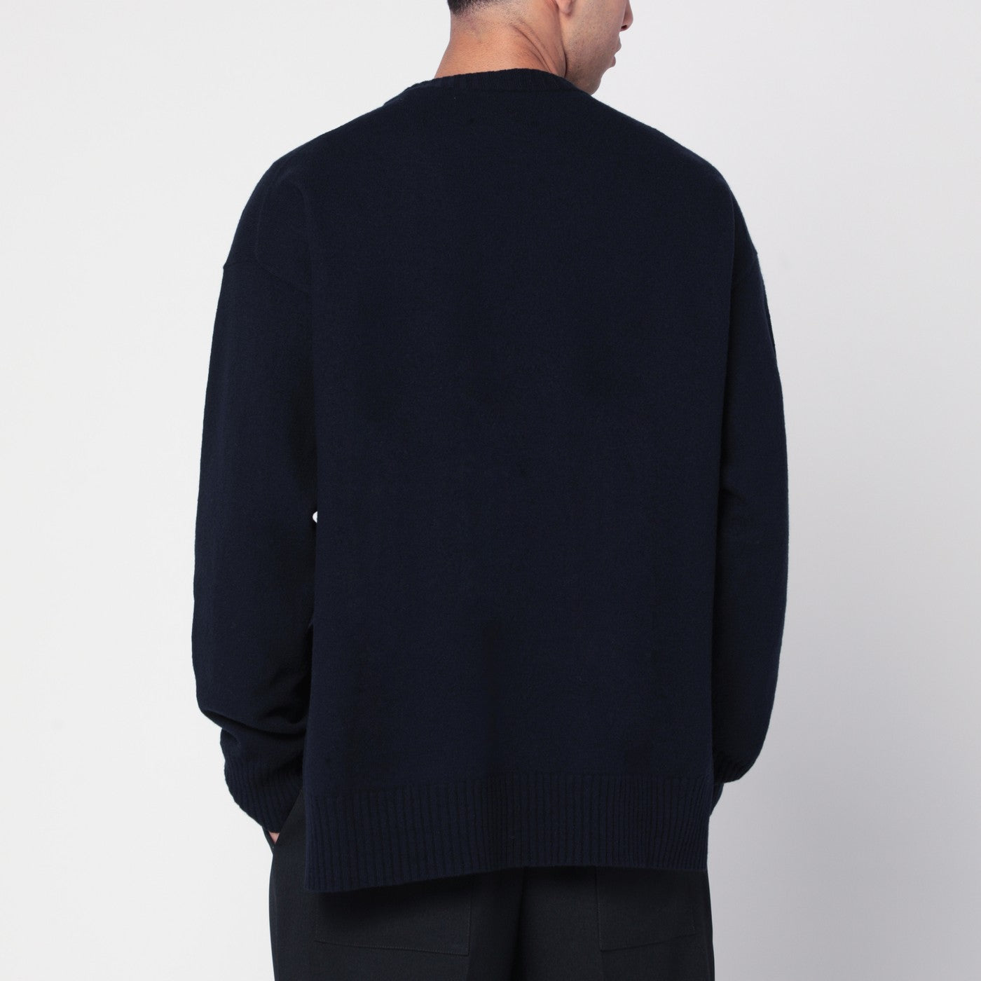 Mitternachtsblaues Baumwoll-T-Shirt