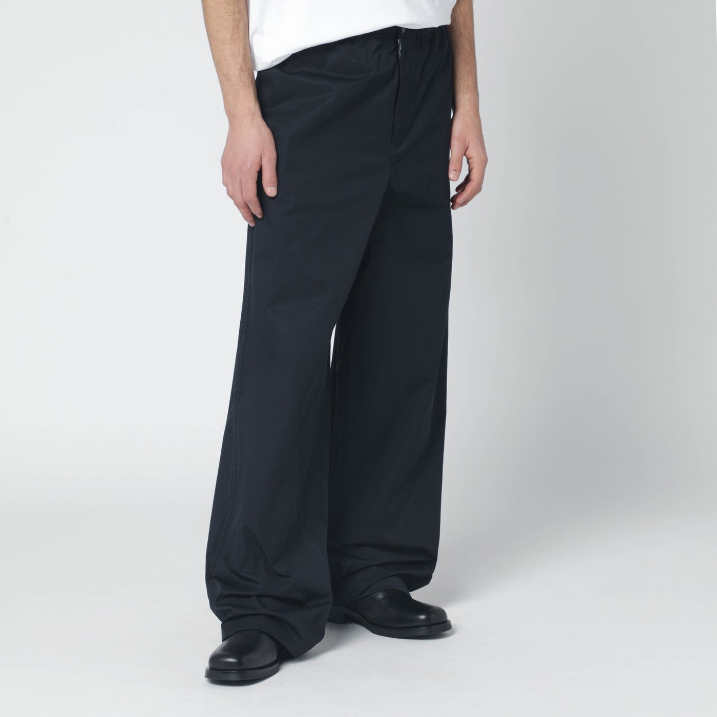 Jil Sander Midnight blue cotton trousers | TheDoubleF