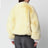 Bomber couleur beurre en fausse fourrure