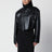 Giacca chiodo cropped nero in ecopelle