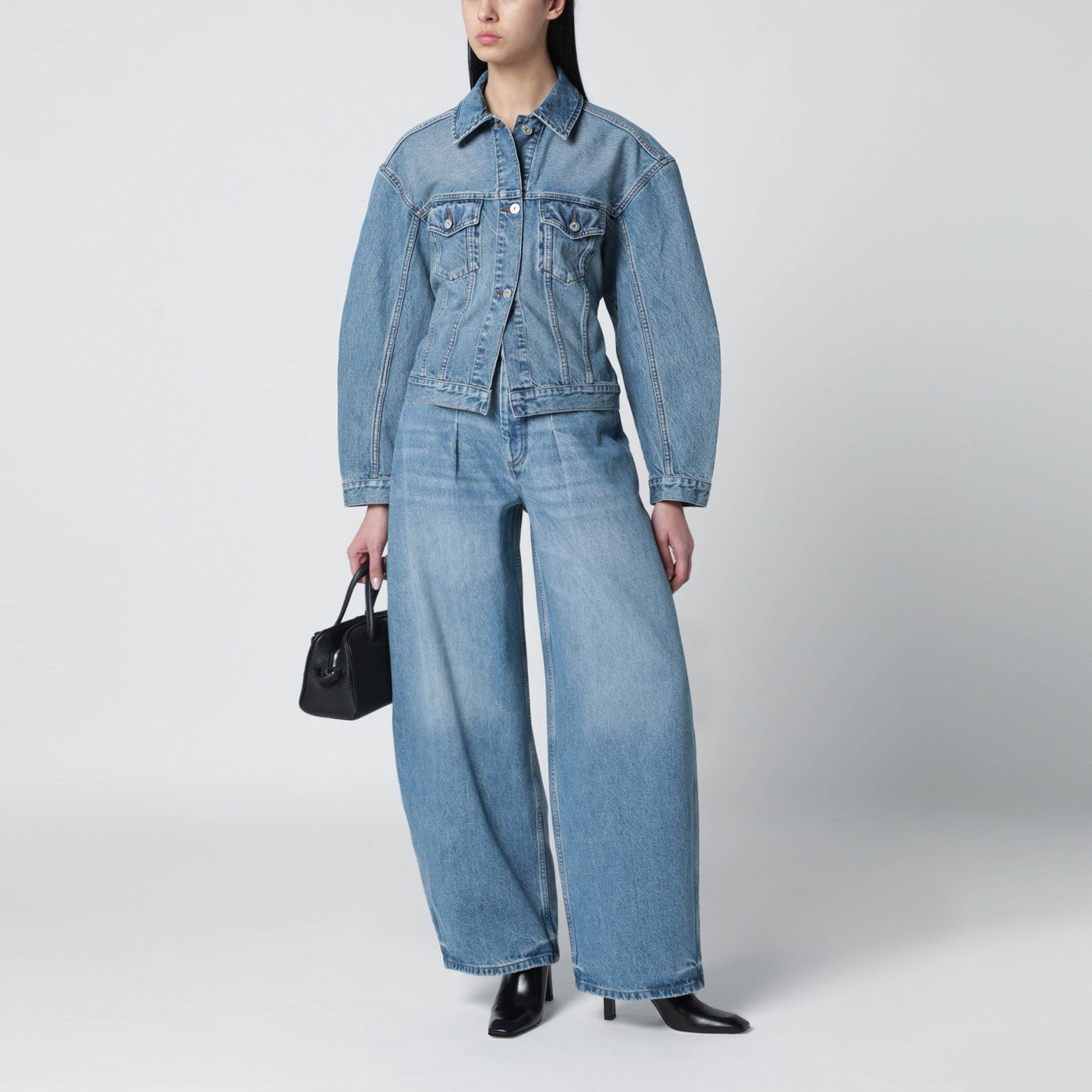 JACQUEMUS Indigo de-Nîmes denim jacket | TheDoubleF