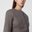 Veste Palmier marron en laine