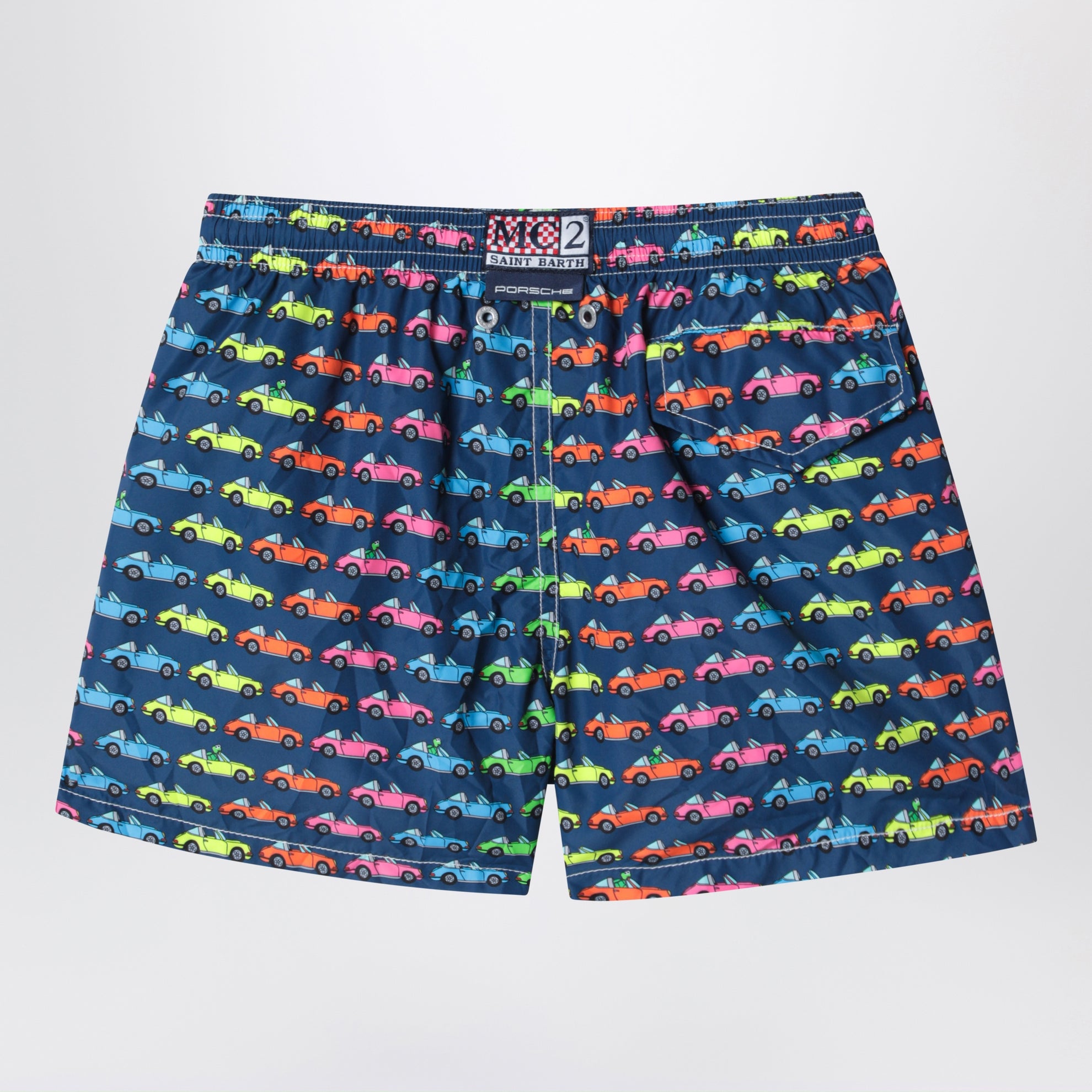Badehose Jean mit Auto-Print