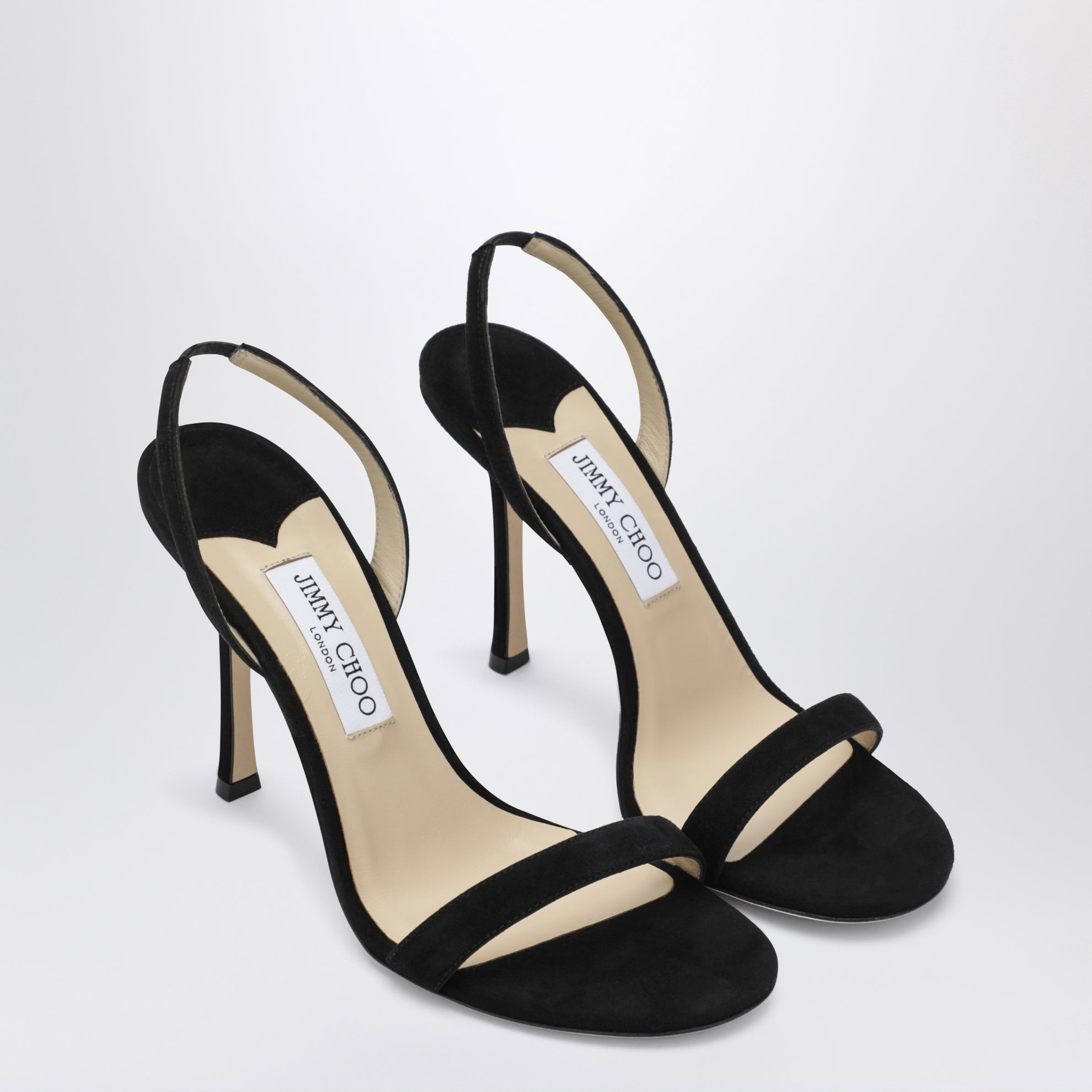 Sandales Jenn 100 noires en daim
