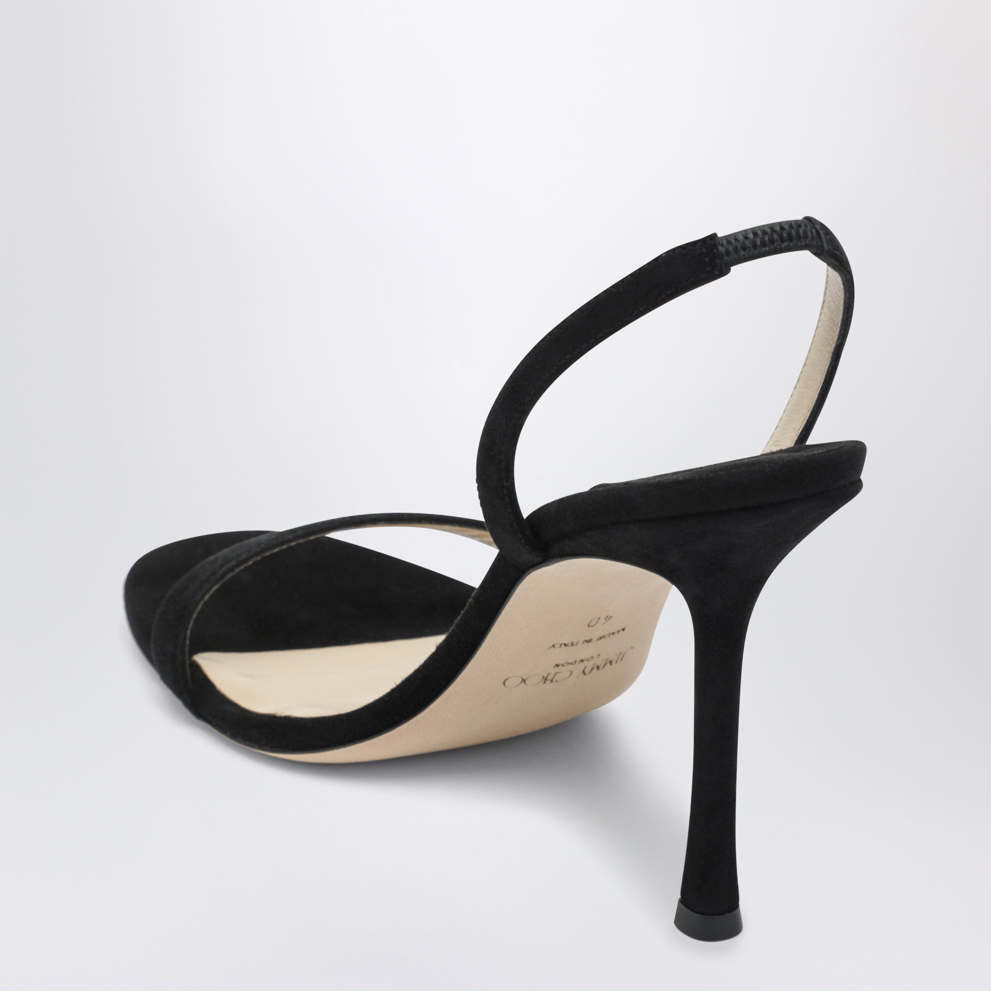 Sandales Jenn 100 noires en daim