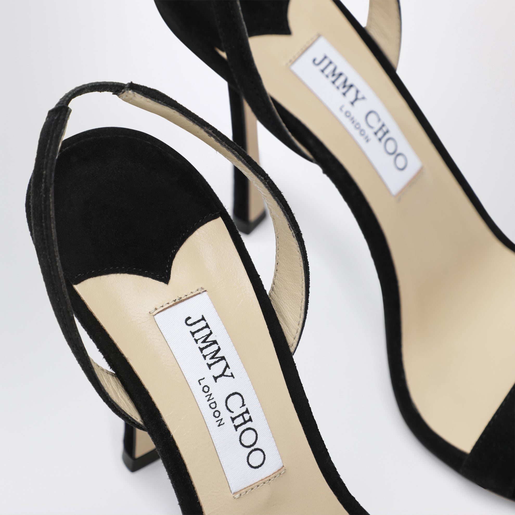 Sandales Jenn 100 noires en daim