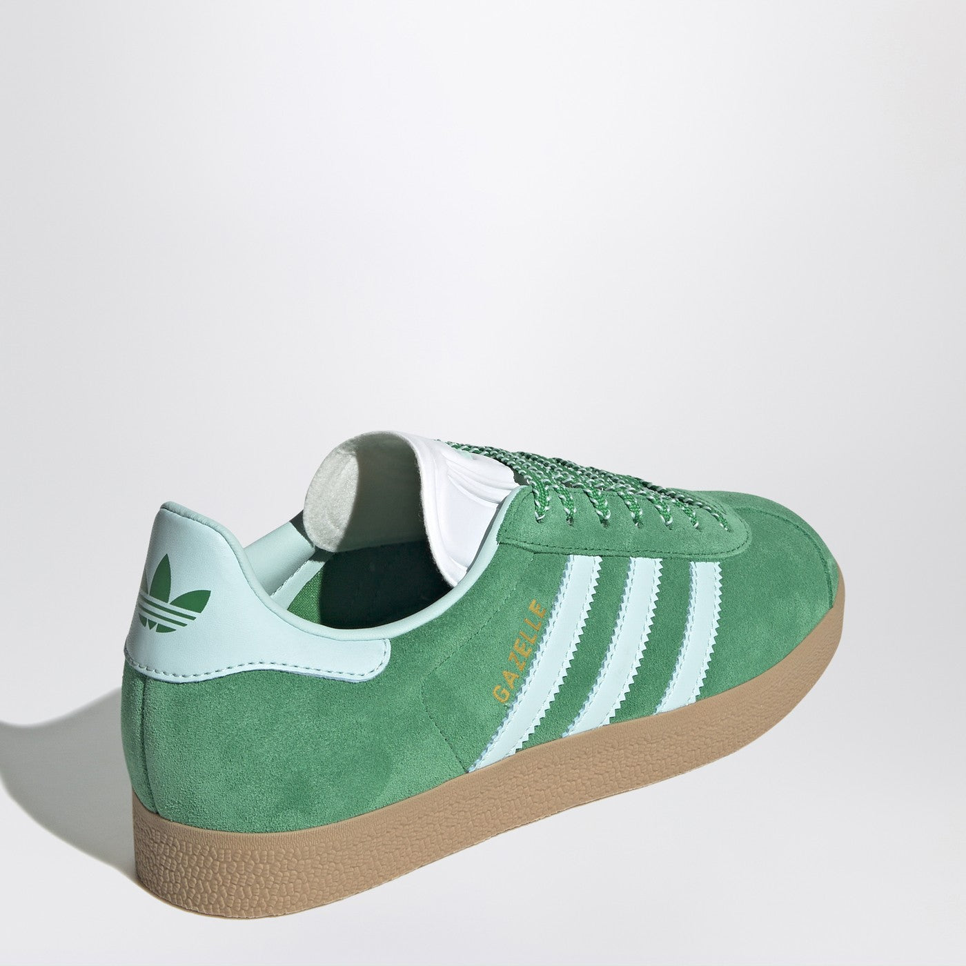 Gazelle Indoor green/light blue sneakers