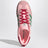 Gazelle Indoor Court Green/Glow Pink/Gum velvet Sneaker