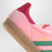 Gazelle Indoor Court Green/Glow Pink/Gum velvet Sneaker