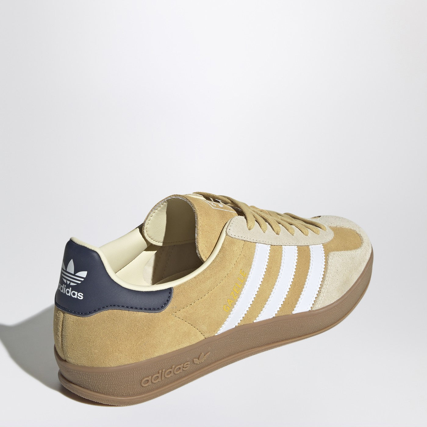 Sneaker Gazelle Indoor couleur jaune avoine