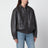 Bomber Charlie in pelle color ebano