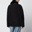 Black Smiley shearling jacket