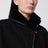 Black Smiley shearling jacket