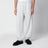 Pantaloni jogging grigi chiari in cotone felpato