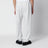 Pantaloni jogging grigi chiari in cotone felpato