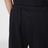 Pantalon jogging noir délavé en molleton de coton