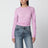 Orchideenrosa Top aus Baumwollmischjersey