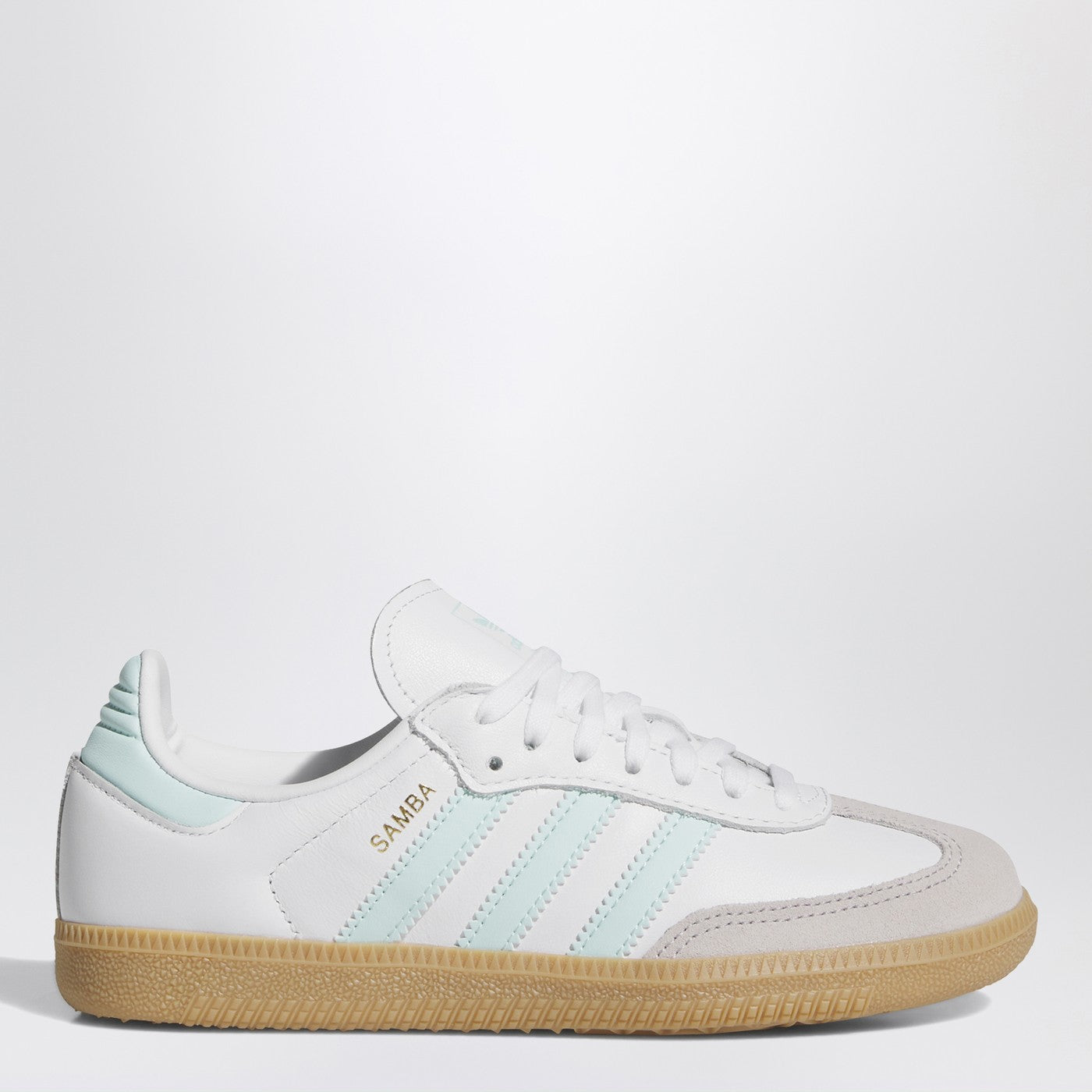 Chaussure Samba OG blanc/aquamarine