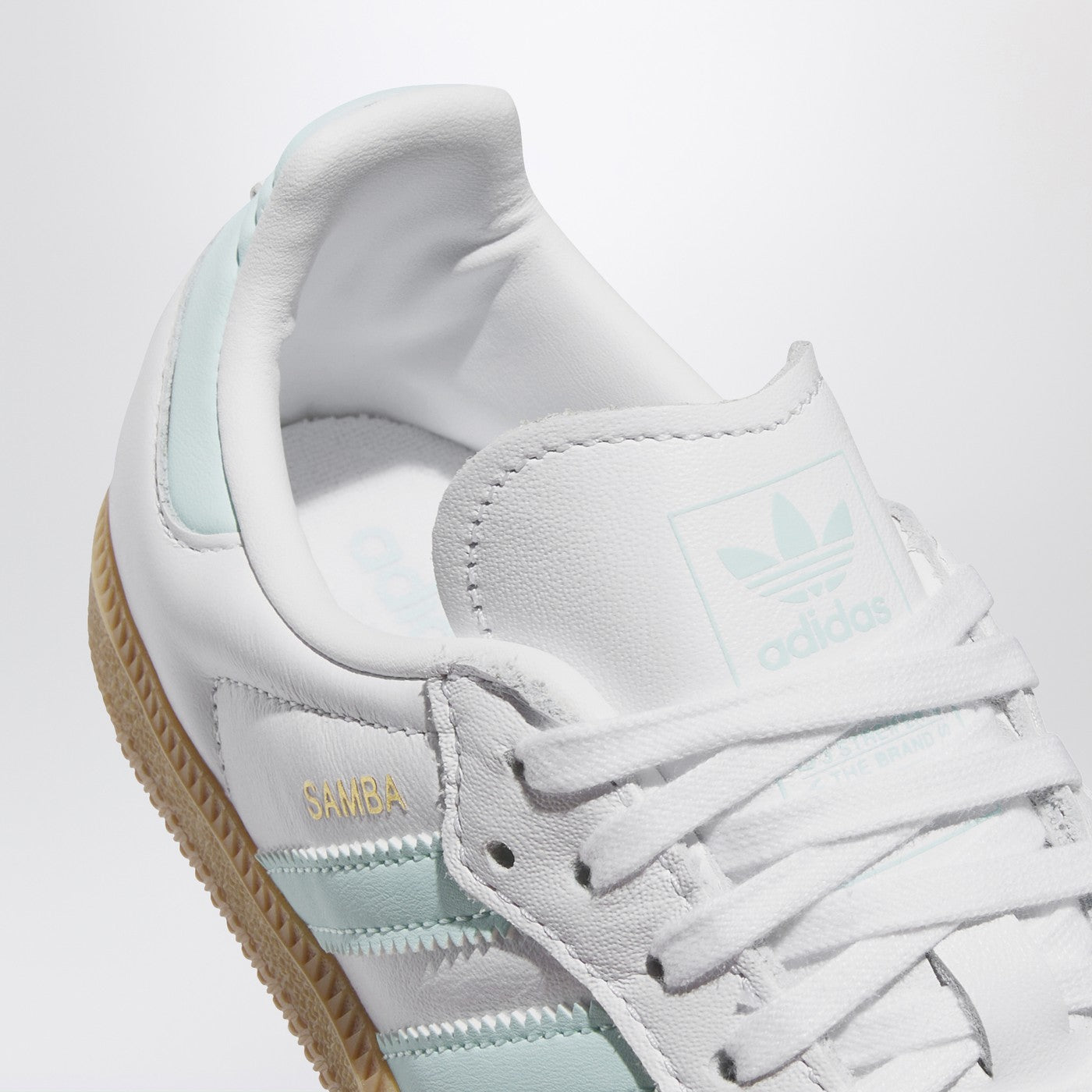 Chaussure Samba OG blanc/aquamarine
