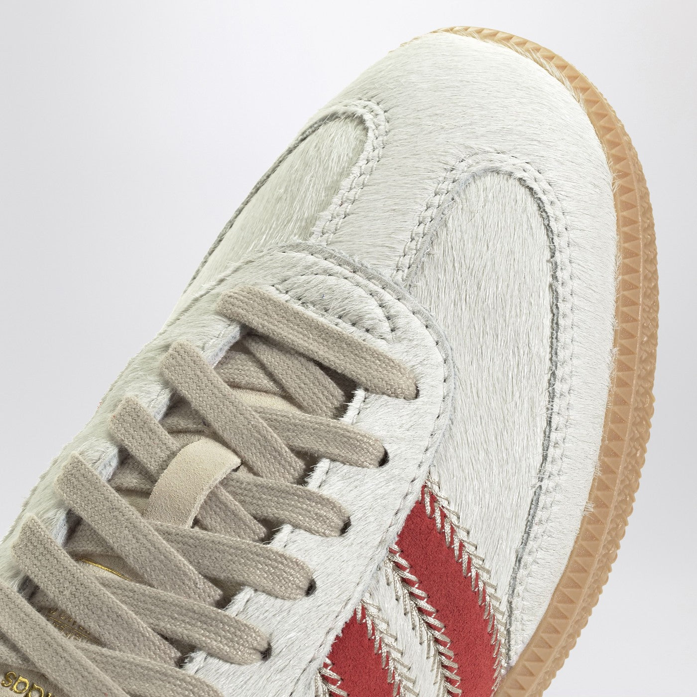 Sneaker Samba OG aus weißem Ponyfell