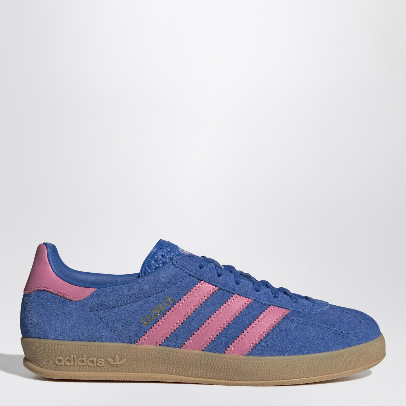Sneaker Gazelle Indoor Blue/Bliss Pink/Gum
