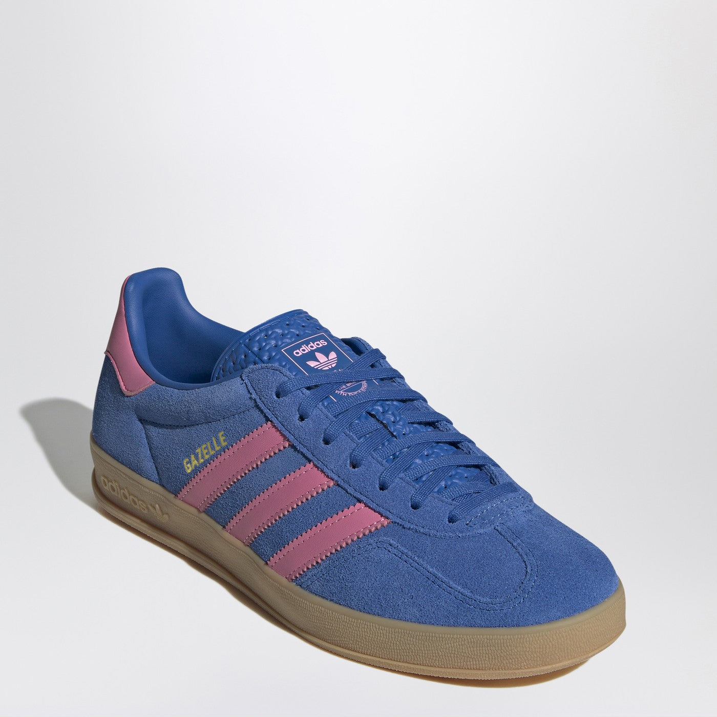 Sneaker Gazelle Indoor Blue/Bliss Pink/Gum