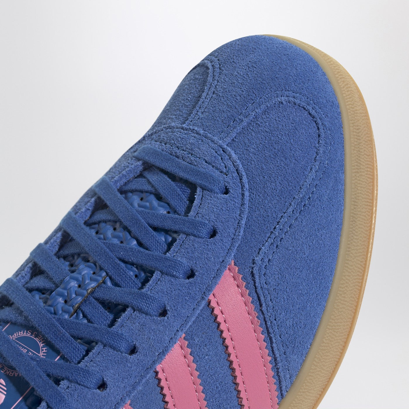 Sneaker Gazelle Indoor Blue/Bliss Pink/Gum