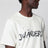 T-shirt Circular in cotone écru