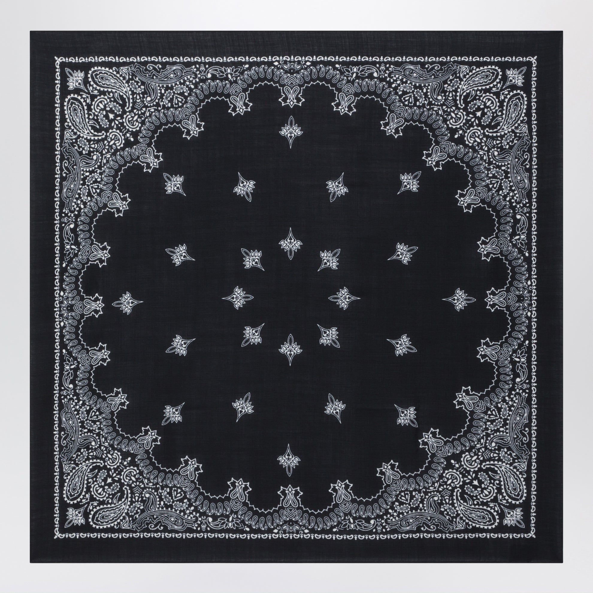 Bandana Judy en laine noire