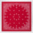 Foulard bandana Judy en laine rouge