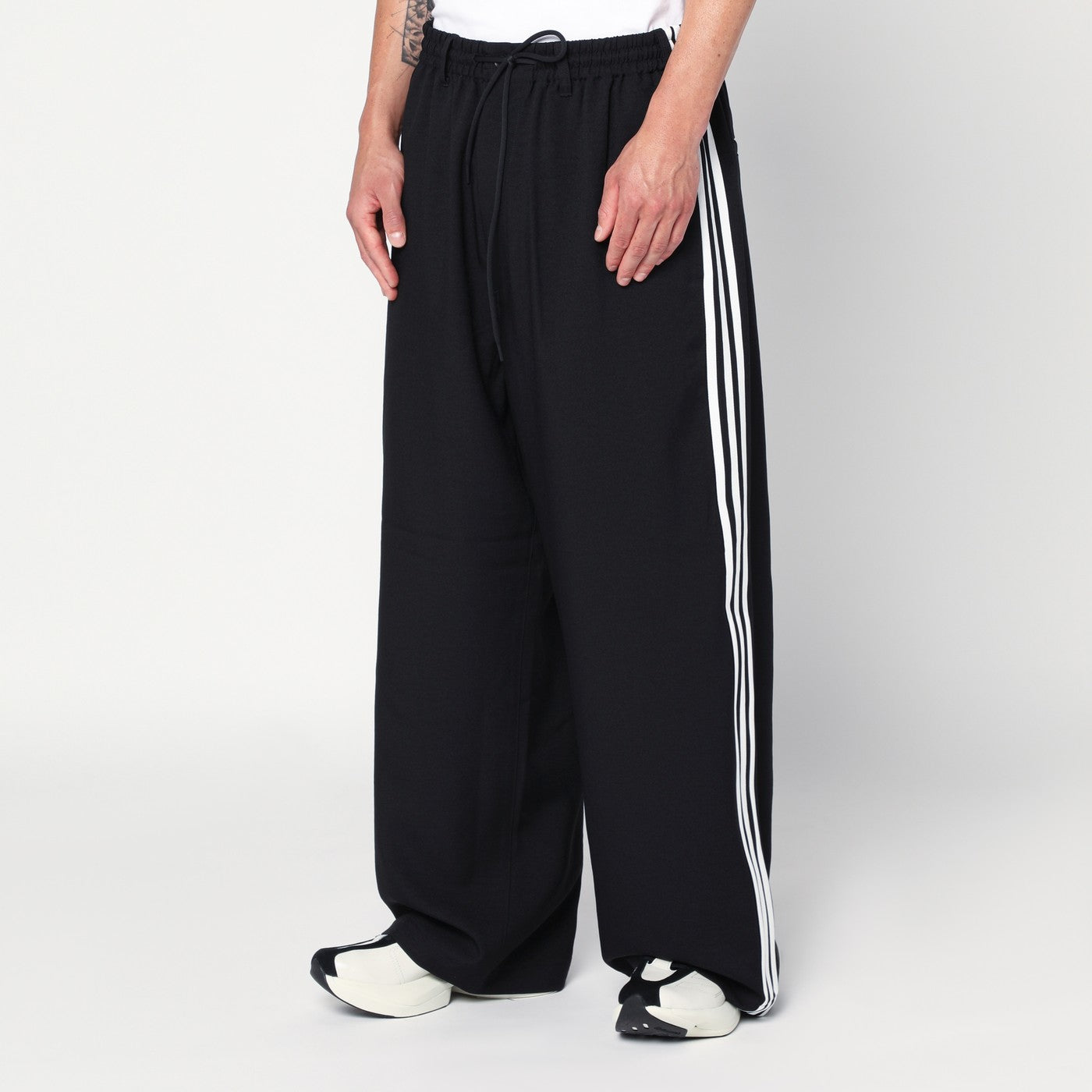 3-Stripes black pants