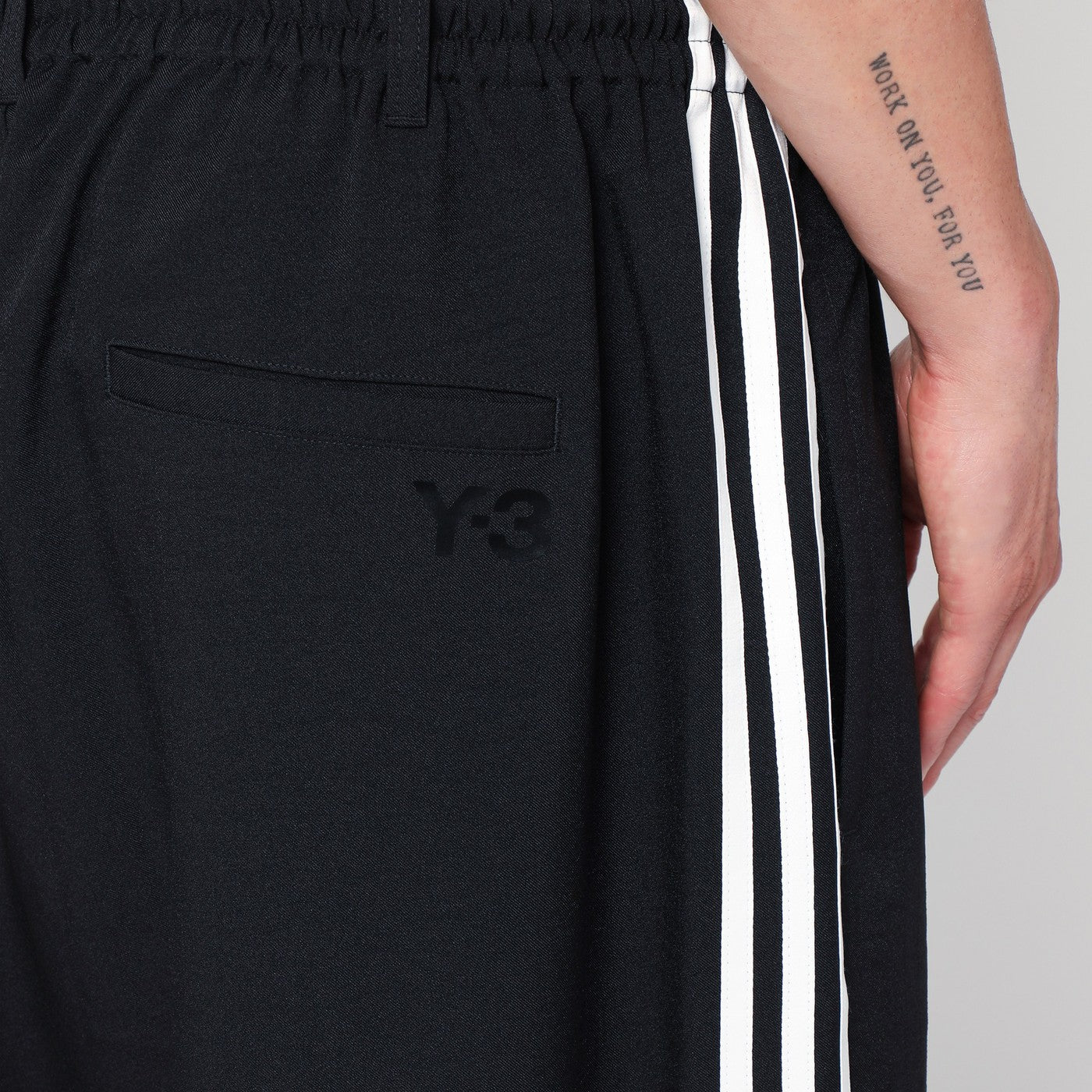 3-Stripes black pants