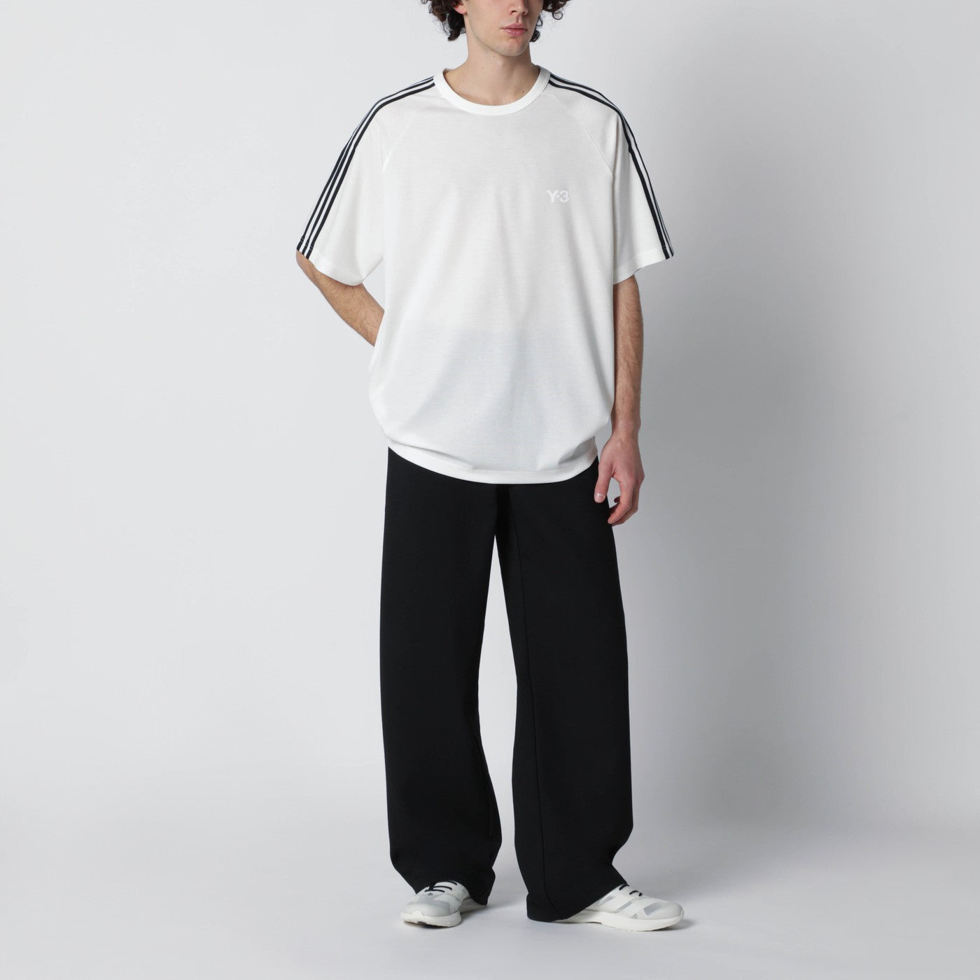 Oversize Core White T-Shirt mit Logo