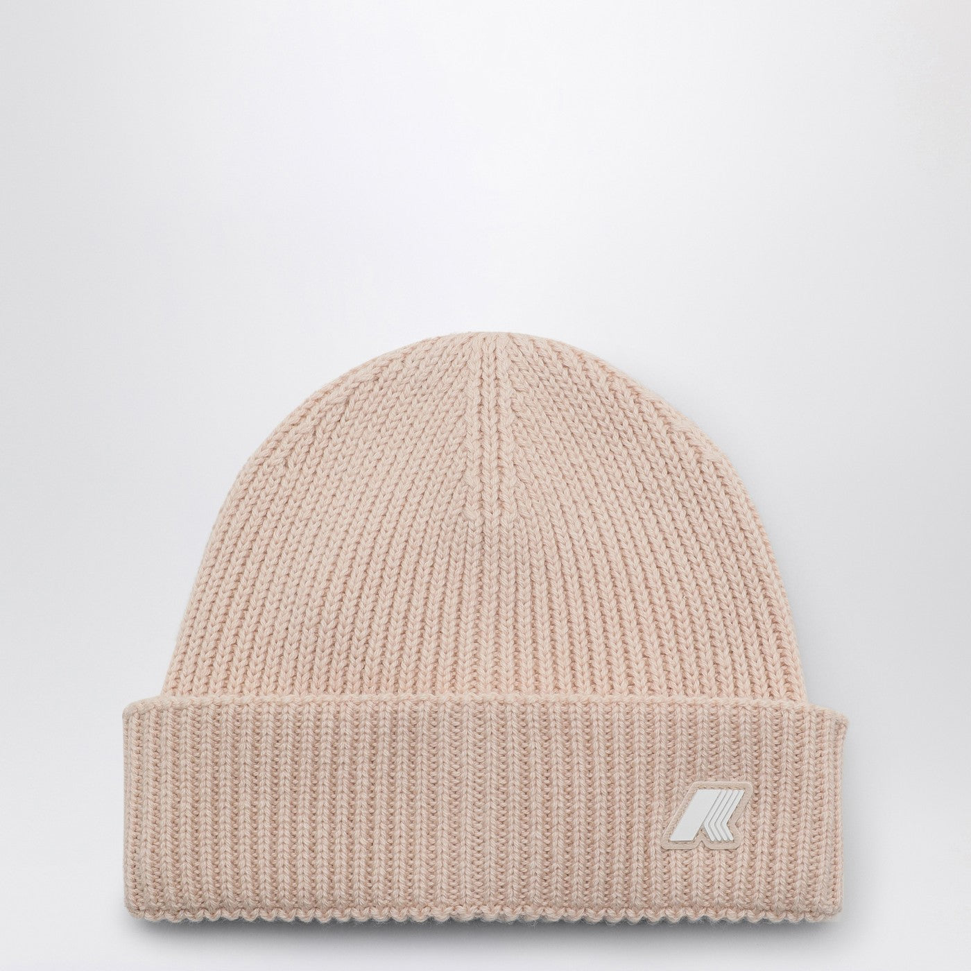 Cuffia Brice rosa in lana e cotone