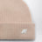 Cuffia Brice rosa in lana e cotone