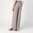Ash grey trousers in linen blend