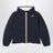 Piumino reversibile blu/rosa chiaro