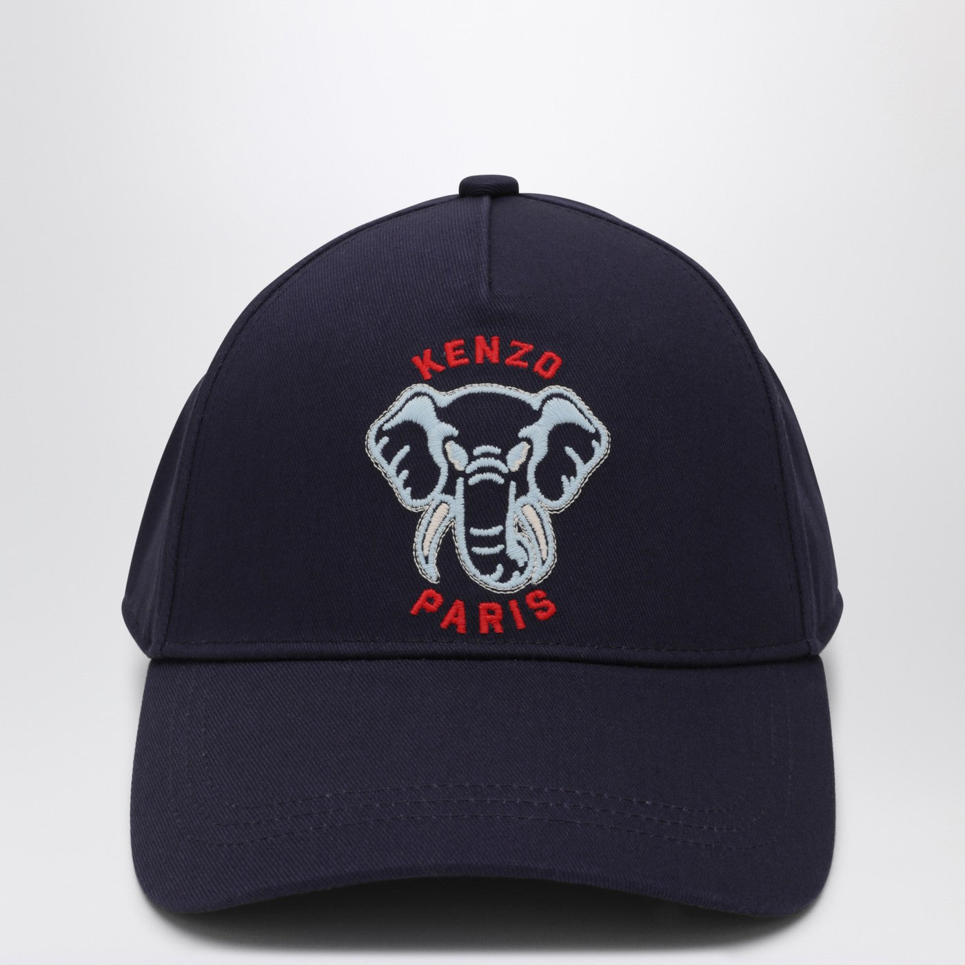 Navy blue baseball cap with logo