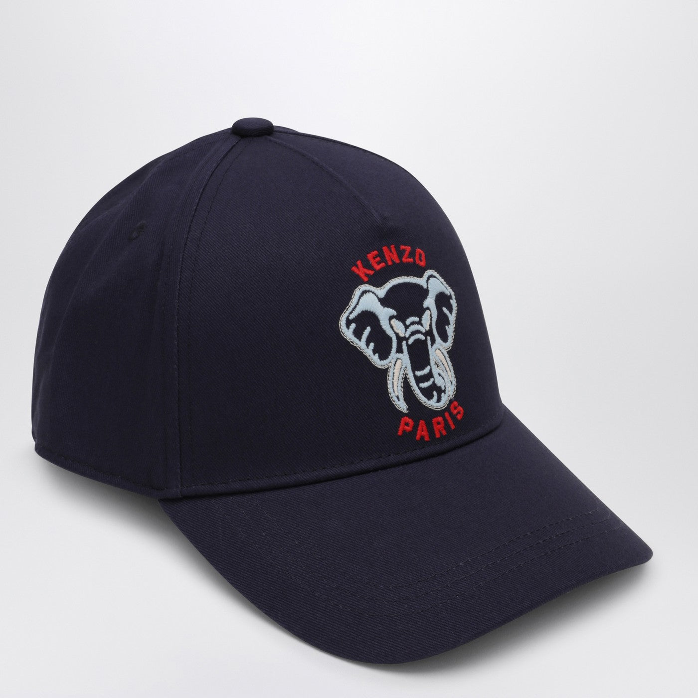 Navy blue baseball cap with logo