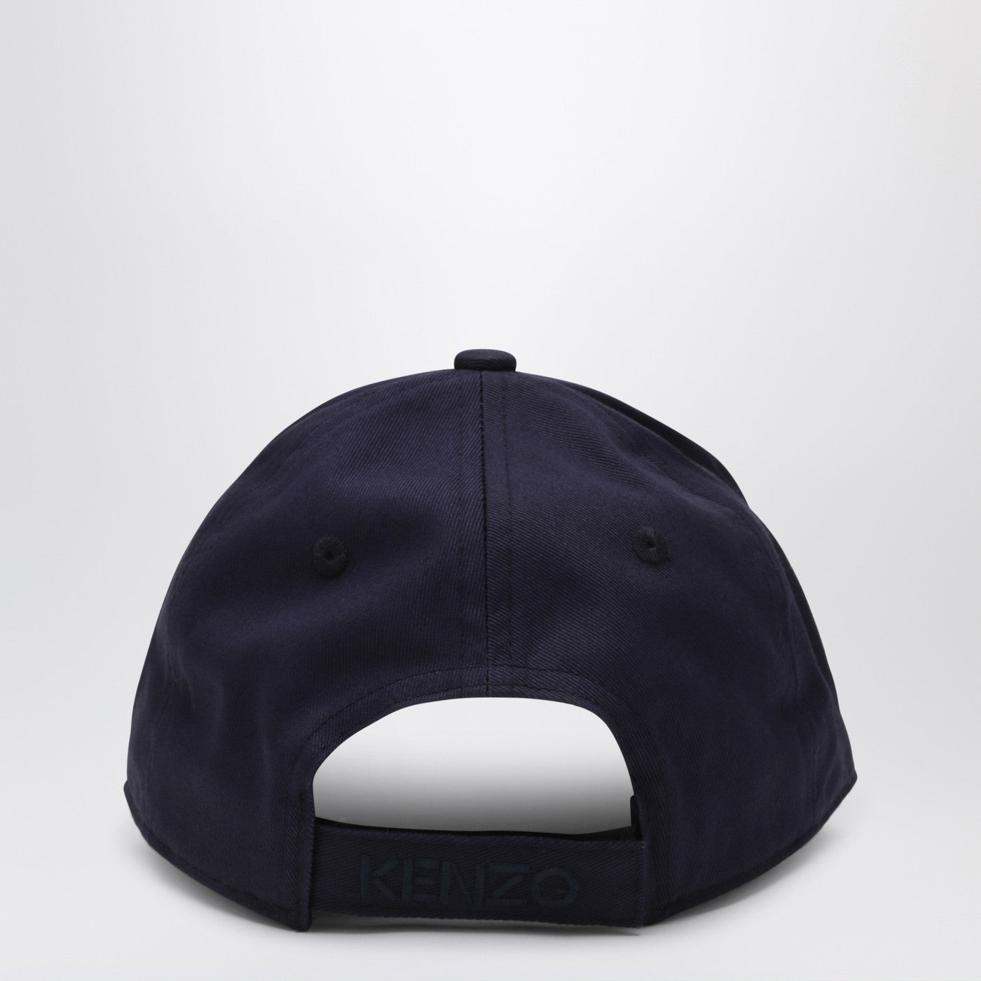 Navy blue baseball cap with logo