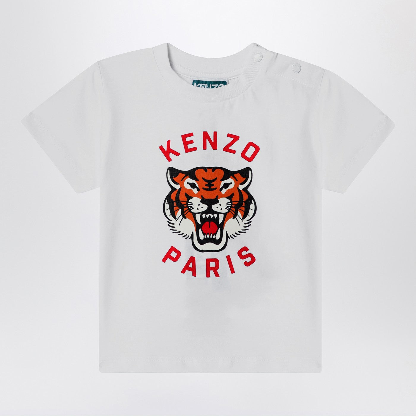 T-shirt blanc avec logo imprimé